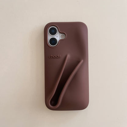 Sandsberg | 3D Silikon Lippenstift Handyhülle für iPhone