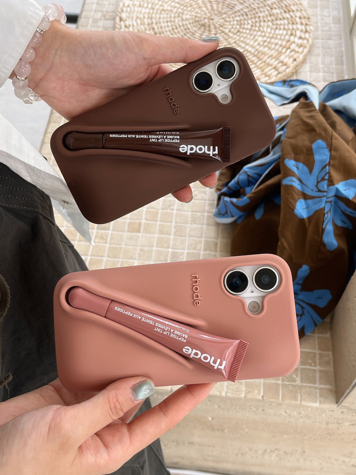 Sandsberg | 3D Silikon Lippenstift Handyhülle für iPhone