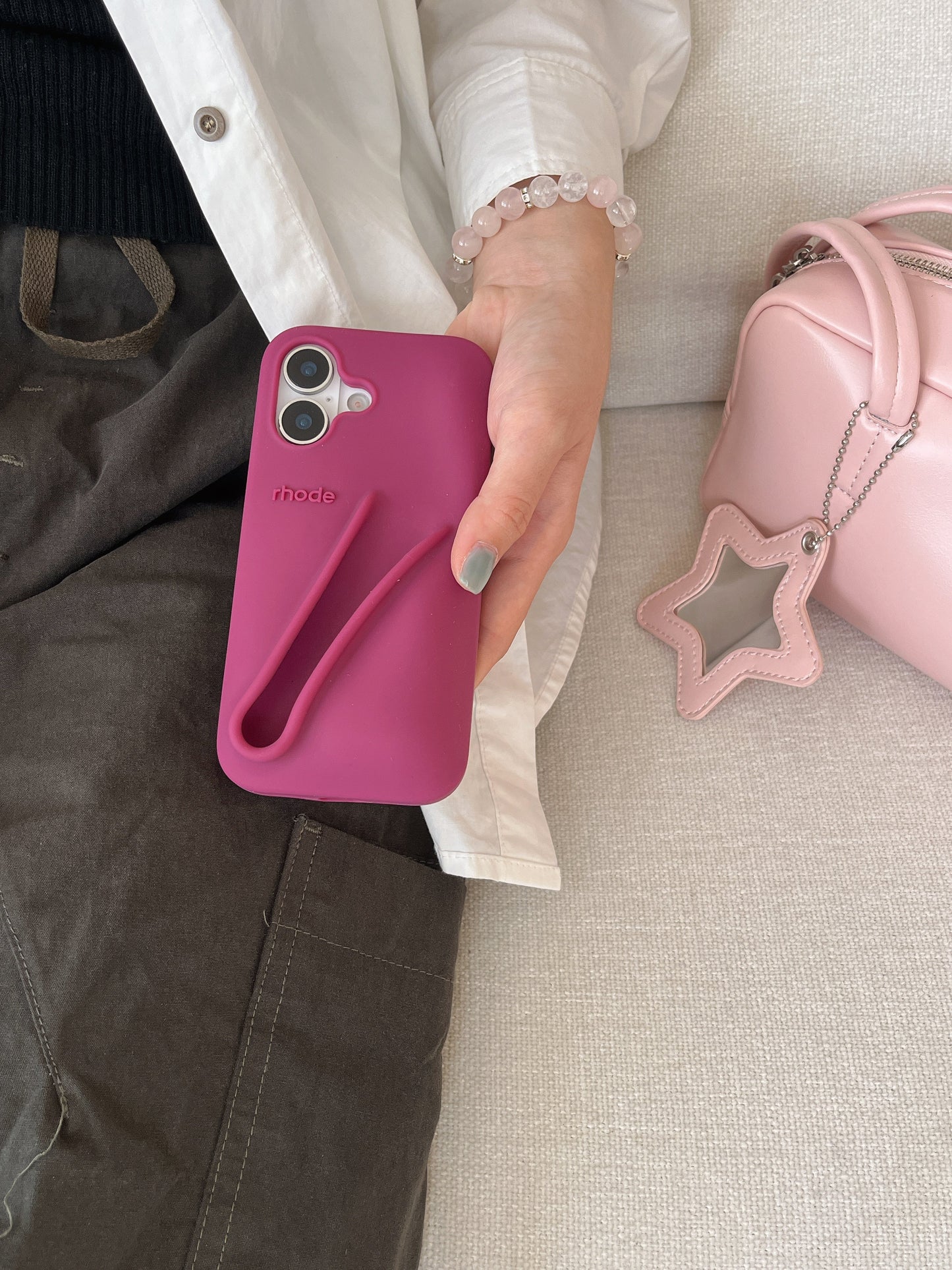 Sandsberg | 3D Silikon Lippenstift Handyhülle für iPhone