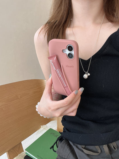 Sandsberg | 3D Silikon Lippenstift Handyhülle für iPhone