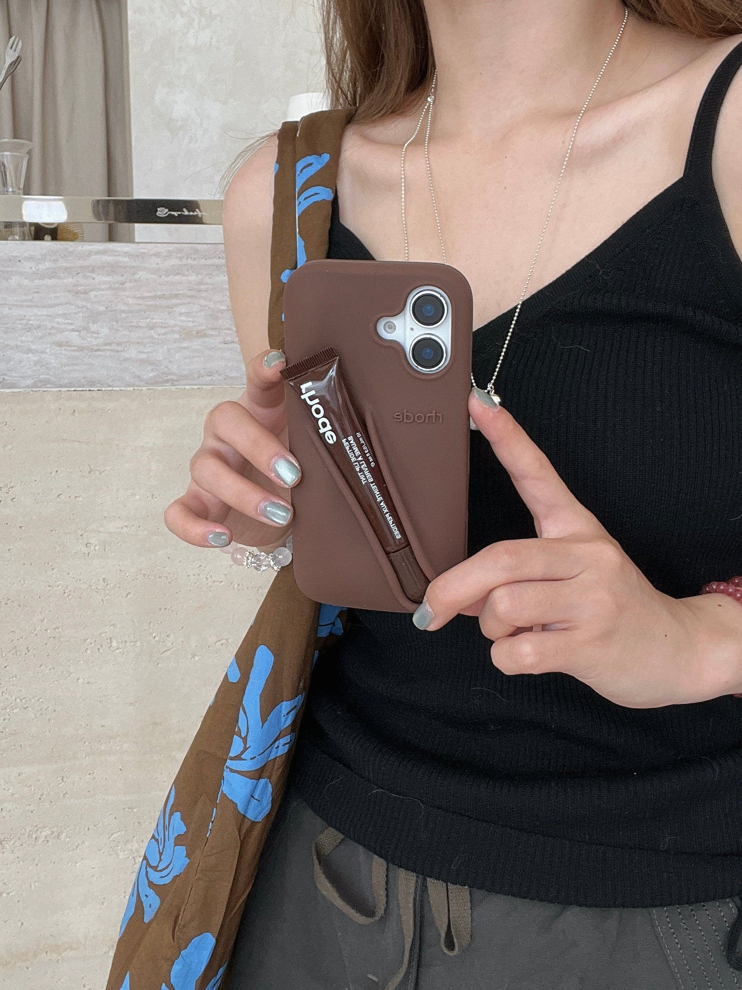 Sandsberg | 3D Silikon Lippenstift Handyhülle für iPhone