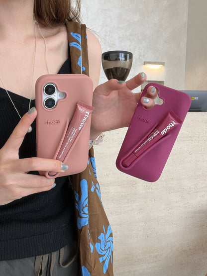 Sandsberg | 3D Silikon Lippenstift Handyhülle für iPhone