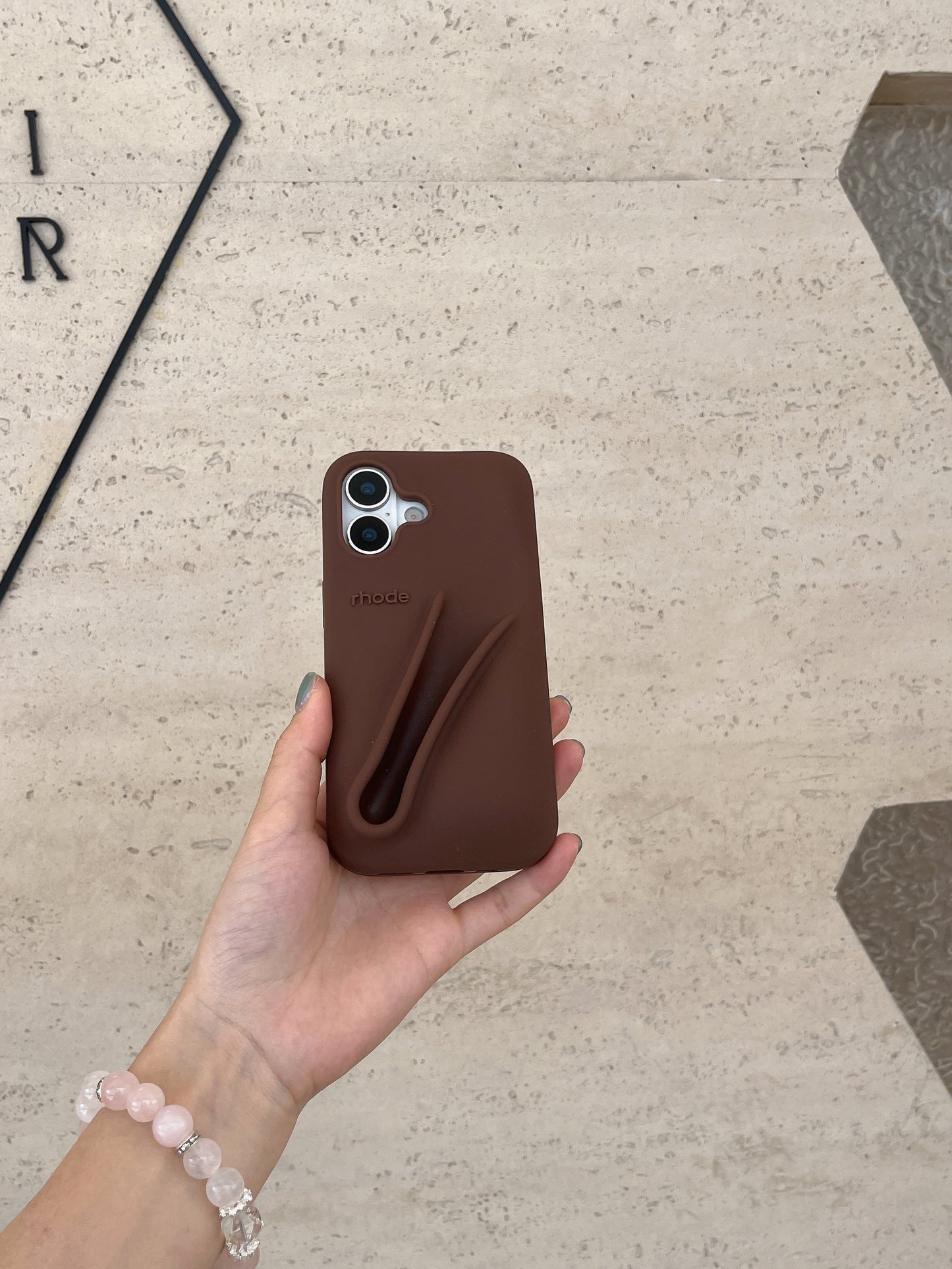 Sandsberg | 3D Silikon Lippenstift Handyhülle für iPhone