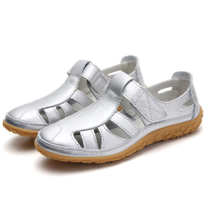 Sandsberg | Orthopädische Retro Sandalen | Rutschfest