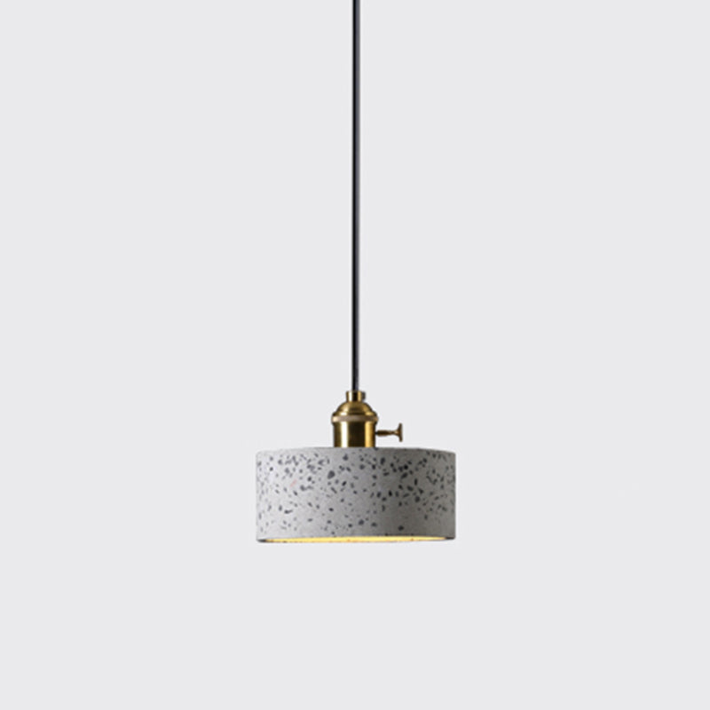 Geometrische Esszimmer Hängeleuchte Terrazzo 1 Kopf Minimalistische Pendelleuchte