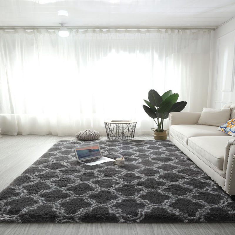 Sandsberg | Relaxende Geometrie Tapijt Multi Gekleurd Modern Tapijt Fluffy Machine Wasbaar Vlekbestendig Antislip Achterkant Tapijt voor Thuis