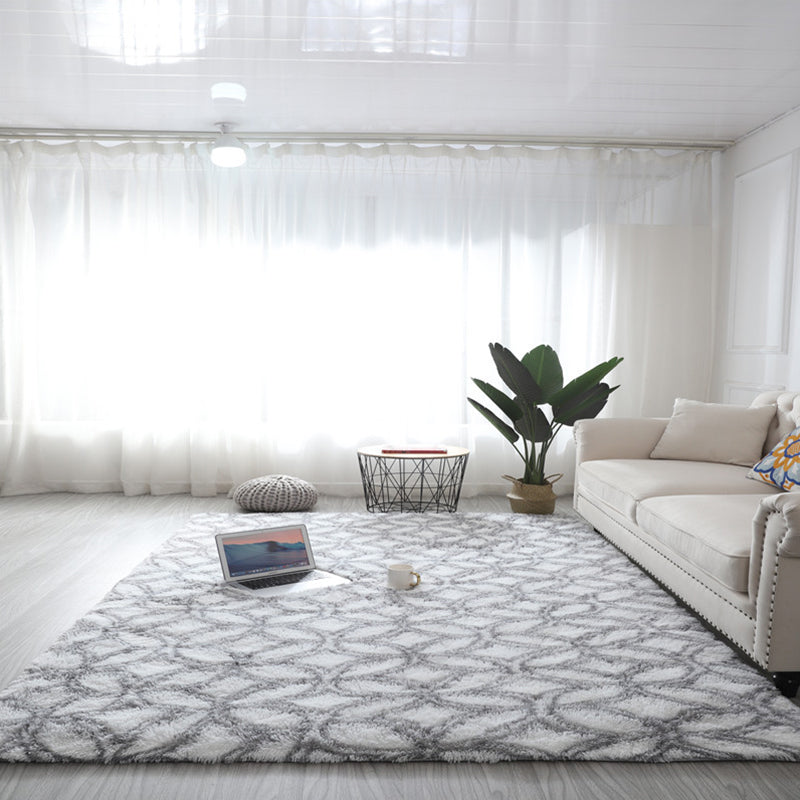 Sandsberg | Relaxende Geometrie Tapijt Multi Gekleurd Modern Tapijt Fluffy Machine Wasbaar Vlekbestendig Antislip Achterkant Tapijt voor Thuis