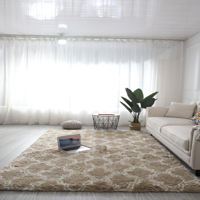 Sandsberg | Relaxende Geometrie Tapijt Multi Gekleurd Modern Tapijt Fluffy Machine Wasbaar Vlekbestendig Antislip Achterkant Tapijt voor Thuis