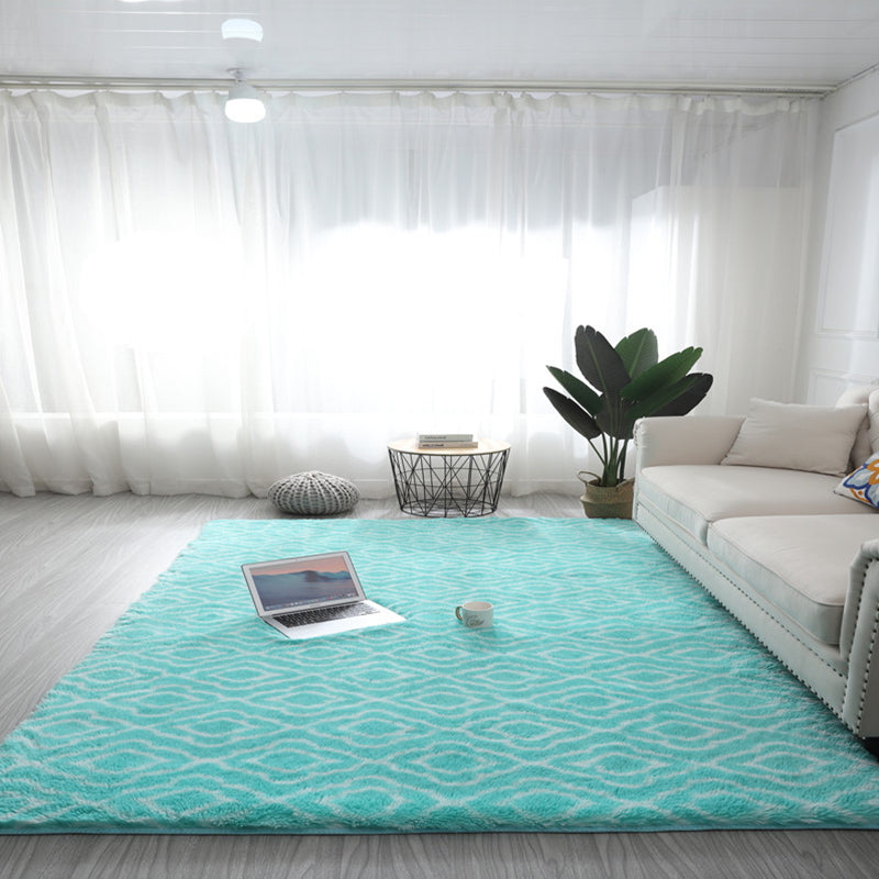 Sandsberg | Relaxende Geometrie Tapijt Multi Gekleurd Modern Tapijt Fluffy Machine Wasbaar Vlekbestendig Antislip Achterkant Tapijt voor Thuis
