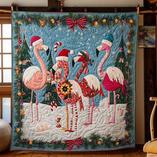 Flamingo Wonderland Quilt