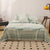 Luxuriöse Gradient Faux Kaninchenfell Weiche Decke Flachblatt