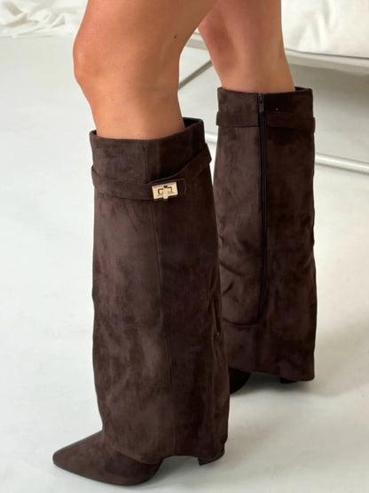 Sandsberg | Elegante Damenschuhe aus hochwertigem Leder mit goldenen Details