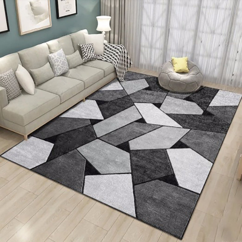 Sandsberg | Scandinavisch Woonkamertapijt Multi-kleurig Geometrisch Gedrukt Binnen Tapijt Antislip Ondergrond Huisdiervriendelijk Gebied Tapijt