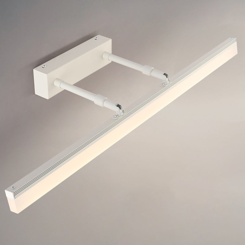 Erweiterbare lineare LED-Spiegelleuchte Simplicity Acryl Badezimmer wandmontierte Beleuchtung
