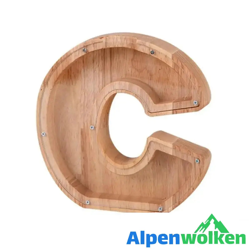 26 Englischem Alphabet Sparschwein