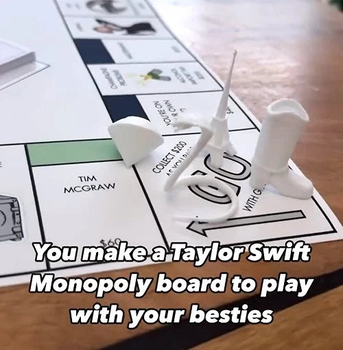 SWIFTOPOLY - TS 'Swiftie' Monopoly Brettspiel