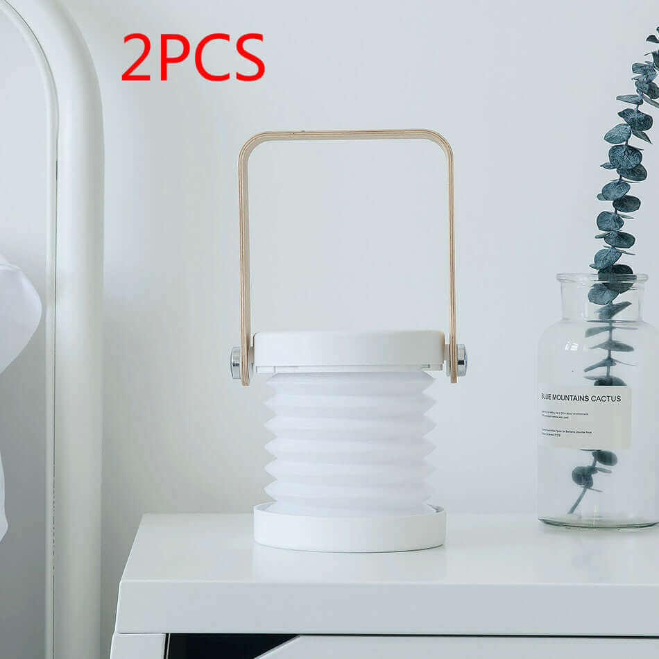 Faltbare Touch-Dimmbar Lese-LED-Nachtlicht Tragbare Laterne Lampe USB Wiederaufladbar Für Wohnkultur