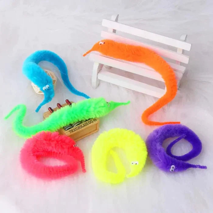 Twisty Fuzzy Wurm Spielzeug