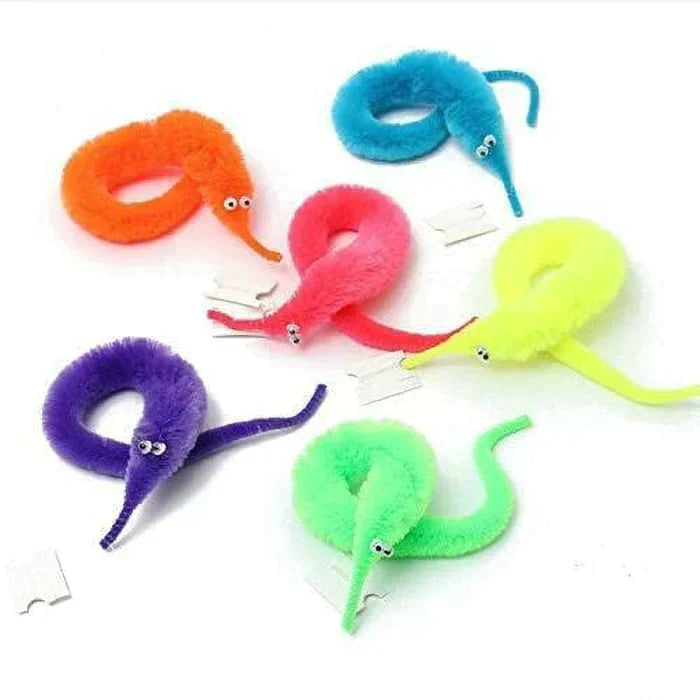Twisty Fuzzy Wurm Spielzeug