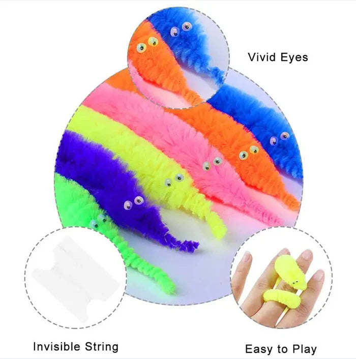 Twisty Fuzzy Wurm Spielzeug