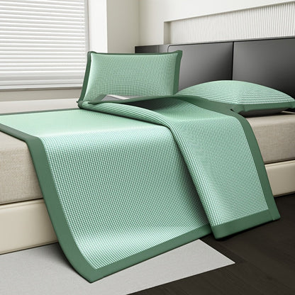 Sandsberg | AeroCool Kühler Matratzenschutz – Atmungsaktive Eis-Seiden-Bettbedeckung für heiße Schläfer