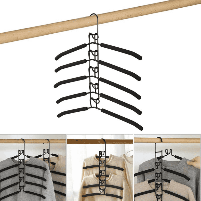 Kleiderbügel für Hemden 5 in 1