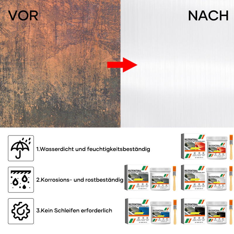 Multifunktionaler Metallrostlöser