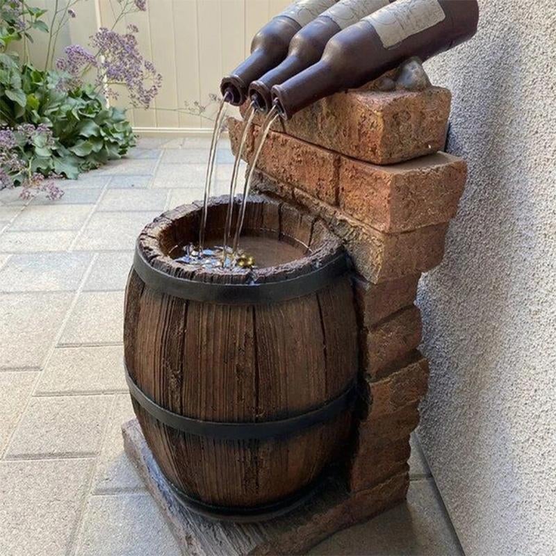 Weinkaraffe in Flaschenform