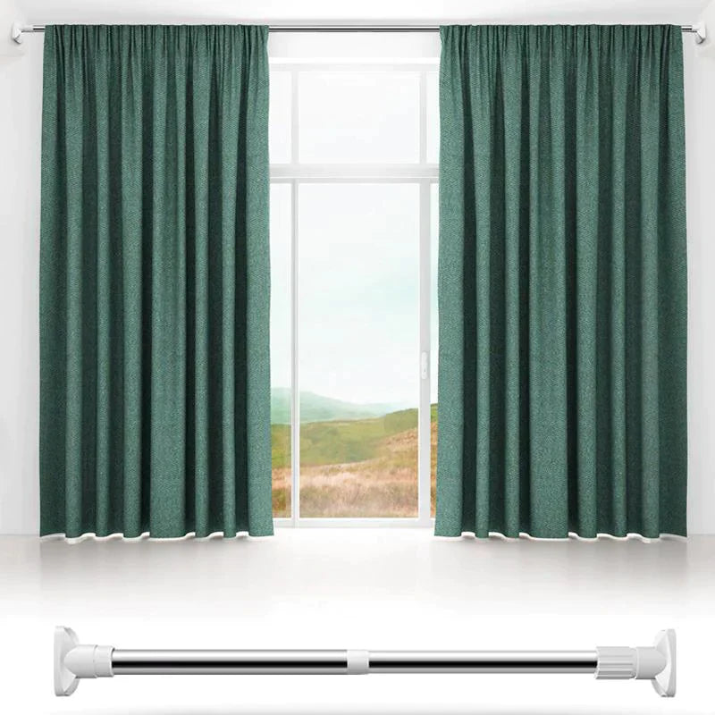 3 in 1 - Verstellbares Trockenregal - Für Kleidung, Vorhänge oder einen Duschvorhang!