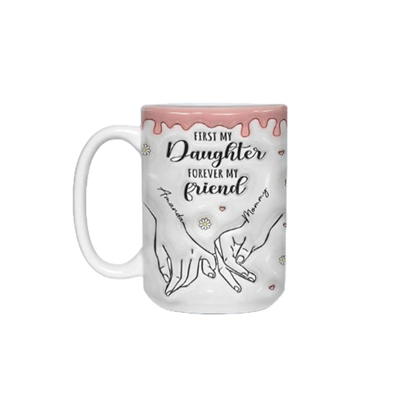 Bedruckte Keramiktasse