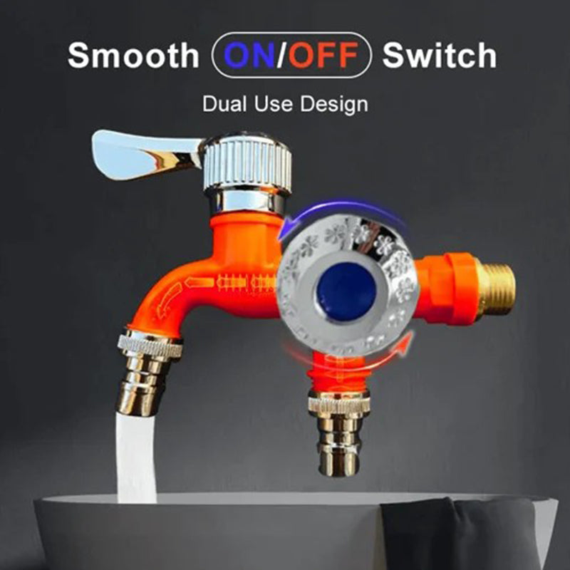 Duoflo Doppel Auslass Wasserhahn