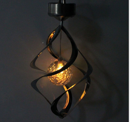 Sandsberg | LED Solar Windspiel mit Farbwechsel – Dekorative Gartenbeleuchtung für Außenbereich