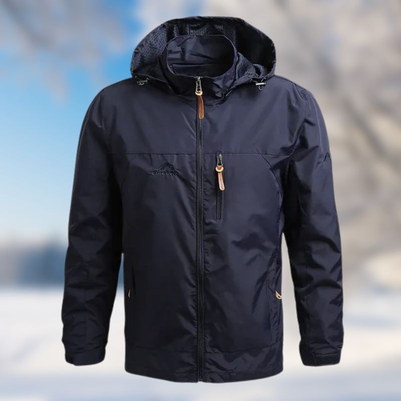 LAWRENCE | Herren Taktische Wasserfeste Jacke | Regenjacke Mit Kapuze | Wasserfeste Kleidung