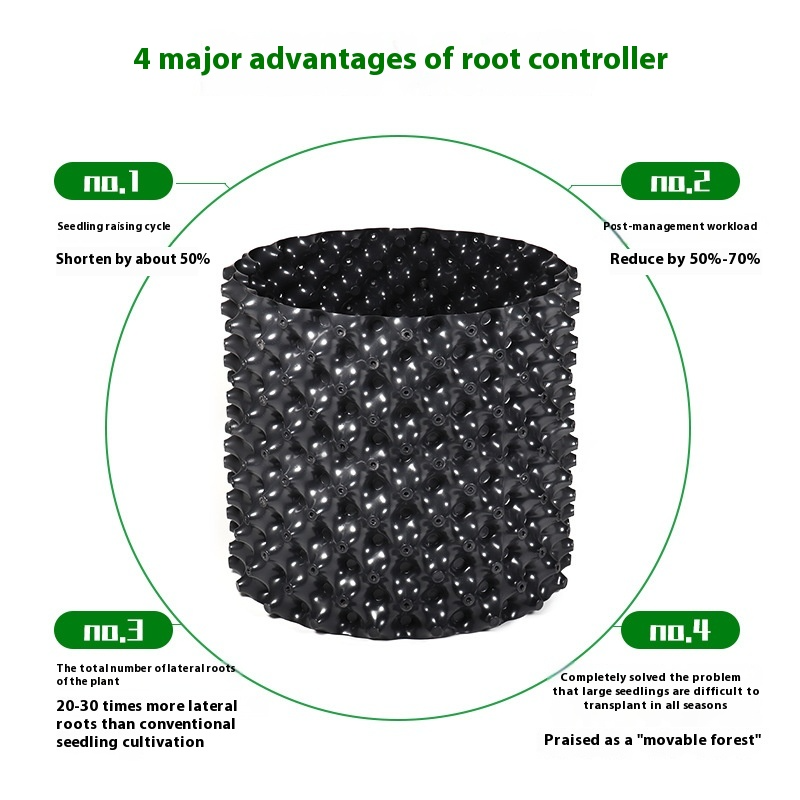 Sandsberg | Wurzelkontrollgerät für Pflanzen und Landschaftsgestaltung zur Förderung des gesunden Wachstums