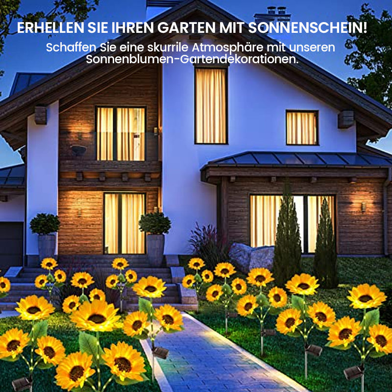 LED-Solar-Sonnenblumenlampe