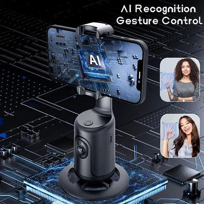 360° Rotation Smart Auto Gesicht Objekt Verfolgung Halter