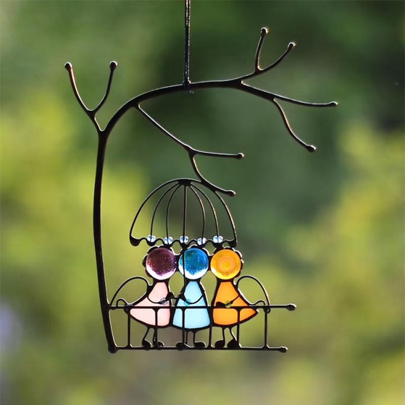 Suncatcher Buntglas Kunst Fensterdekorationen