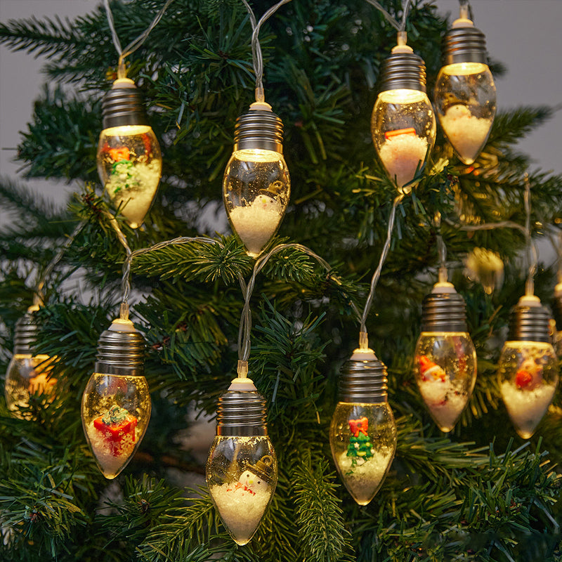 Weihnachten Vintage Dekor String Licht