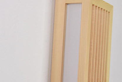 Sandsberg | ShizuLight | Japanische Holz-LED-Wandlampe – Minimalistische, zen-inspirierte Beleuchtung