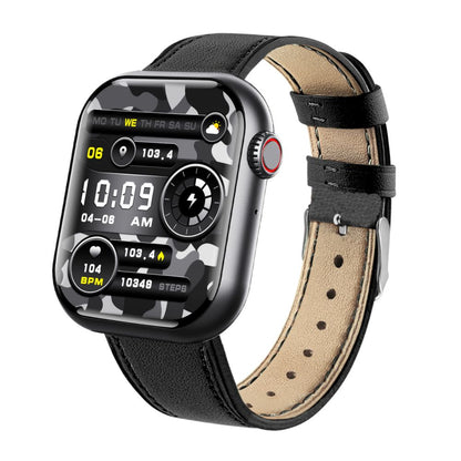 Sandsberg | Blutzucker Blutdruck Blutsauerstoff Schlafmonitor Wasserdichte Smartwatch