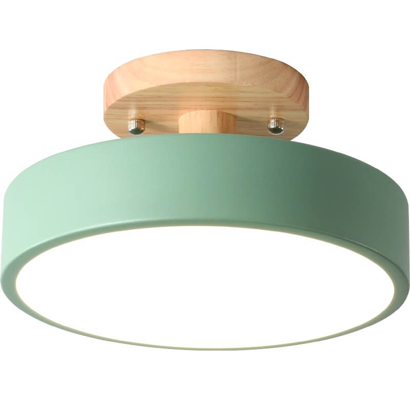 Sandsberg LED runde Deckenlampe | Nordic Design | Semi-Flush Montage | wirtschaftliche Innenbeleuchtung