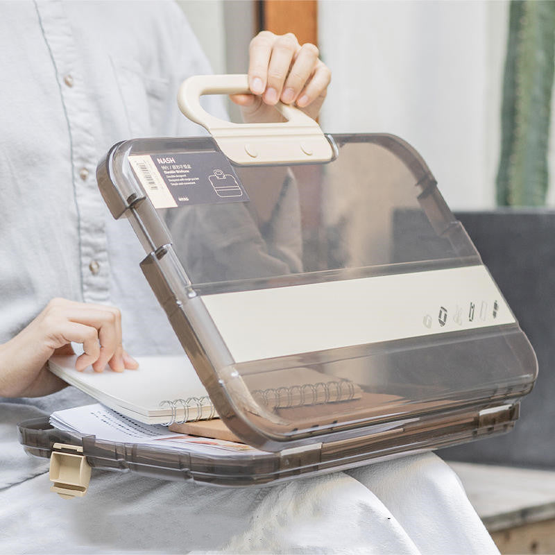 Sandsberg | Große Kapazität Wasserdichte Transparente Aktenbox