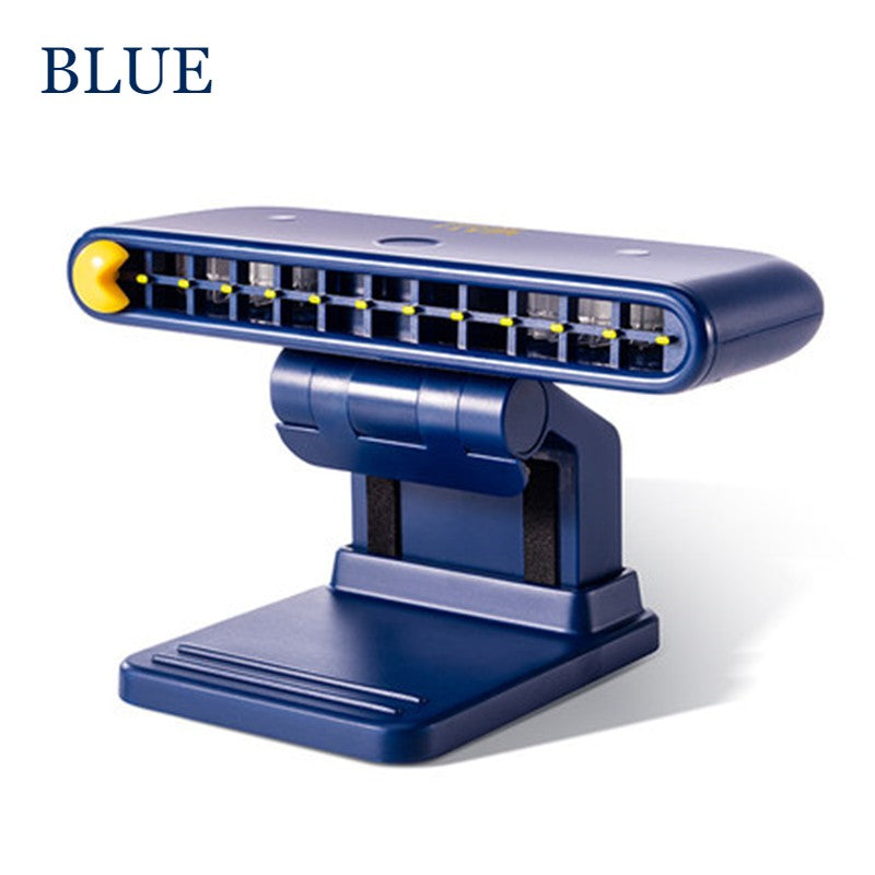 Sandsberg | Mini wiederaufladbarer Clip-On Ventilator für Computer-Monitor, mit Telefonhalter, verstellbarem Winkel & Wind, für Zuhause & Büro