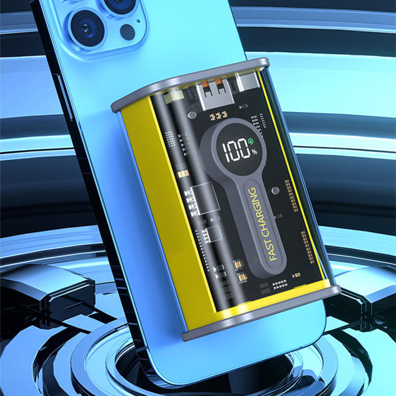 Sandsberg | Transparent Mecha Wind Super Kapazitäts Powerbank (10000mah)