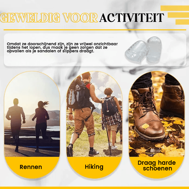 Sandsberg | Silikon Antirutsch Zehenschutz