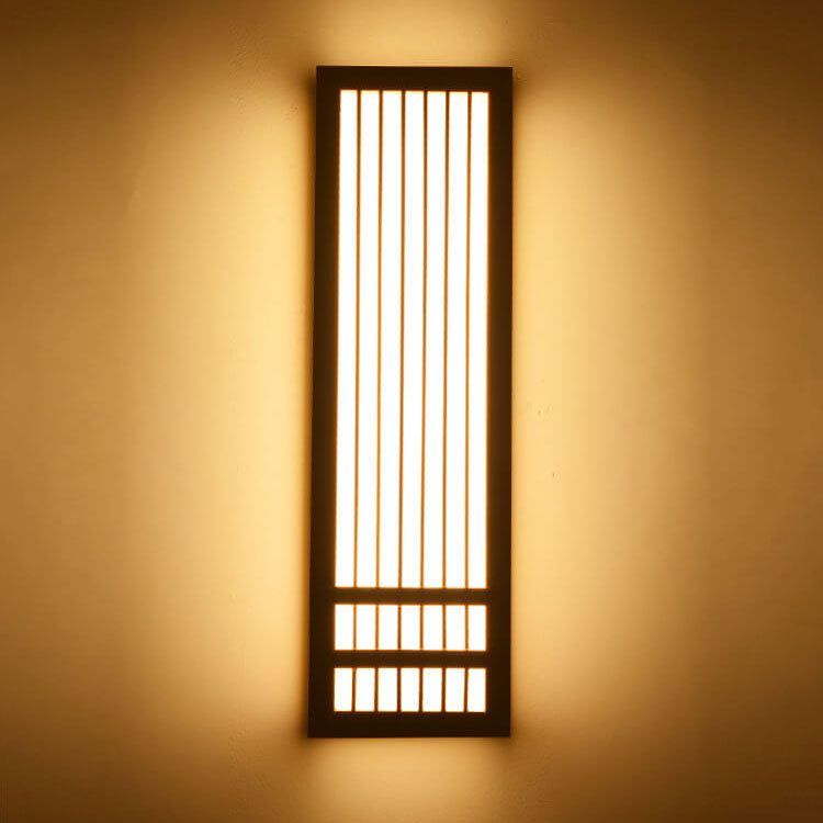 Sandsberg | ShizuLight | Japanische Holz-LED-Wandlampe – Minimalistische, zen-inspirierte Beleuchtung