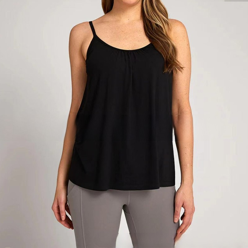 Locker Tanktop mit integriertem BH