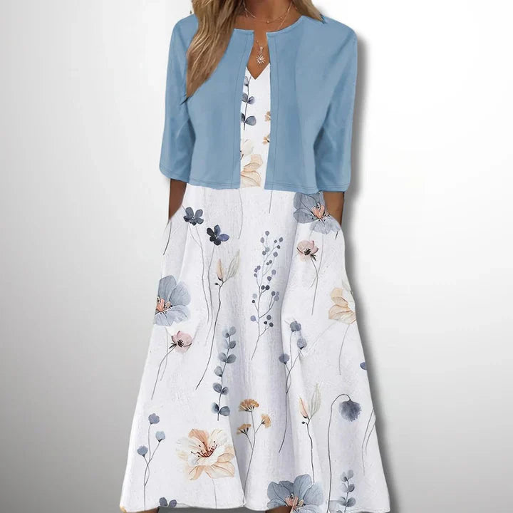 Schönes 2-teiliges Kleid für Damen