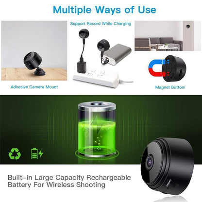 1080p Magnetische WiFi Mini Kamera - RV Wohnmobil Rückfahrkamera
