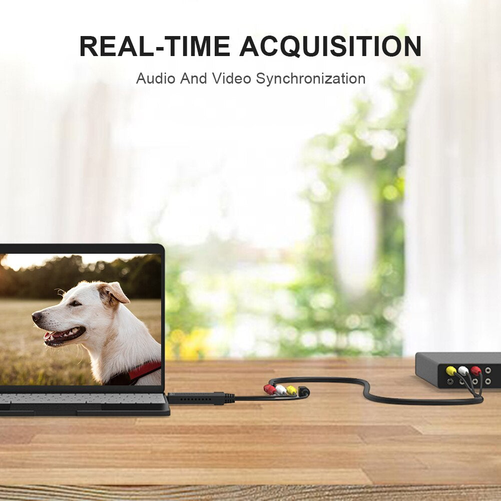 Tragbares USB RCA Videoaufnahmegerät